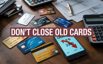 Why Closing Old Credit Cards Could Destroy Your Score