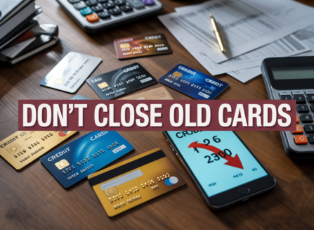 Why Closing Old Credit Cards Could Destroy Your Score