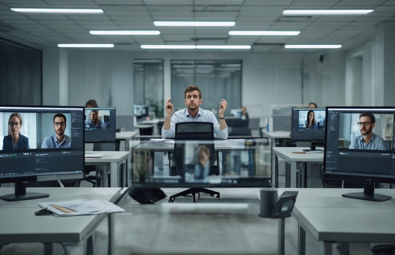 How Remote Work Exposes Useless Middle Management