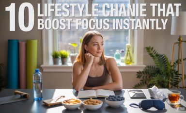 10 Lifestyle Changes That Boost Focus Instantly