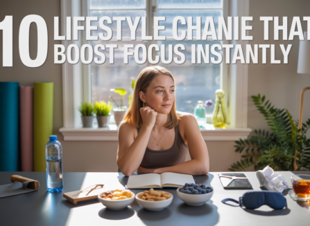 10 Lifestyle Changes That Boost Focus Instantly