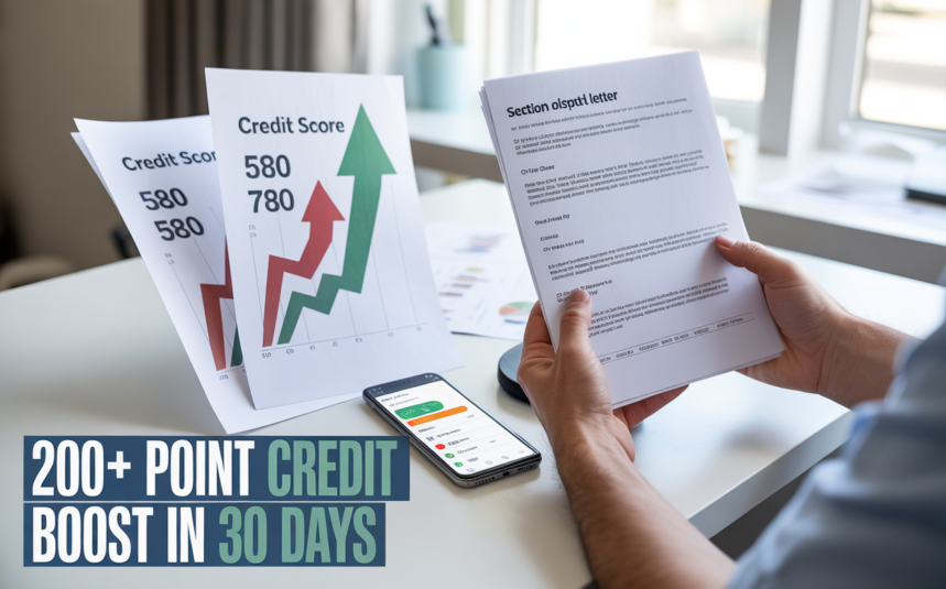 This ONE Legal Trick Boosted My Credit Score 200 Points in 30 Days!